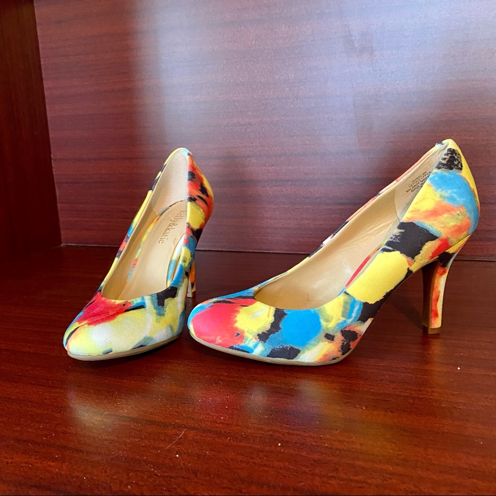 Bright colored heels